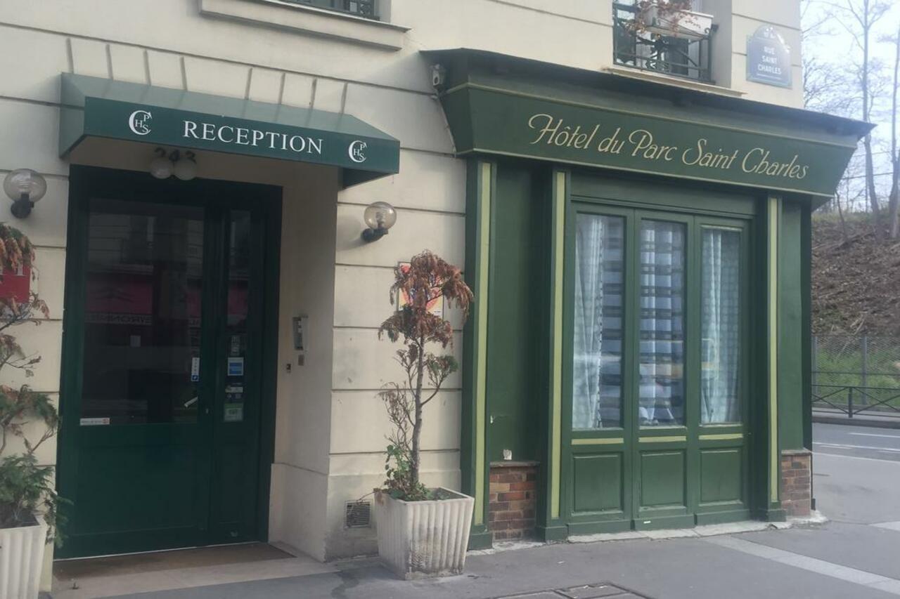 Hotel Du Parc Saint Charles Paris Exteriör bild